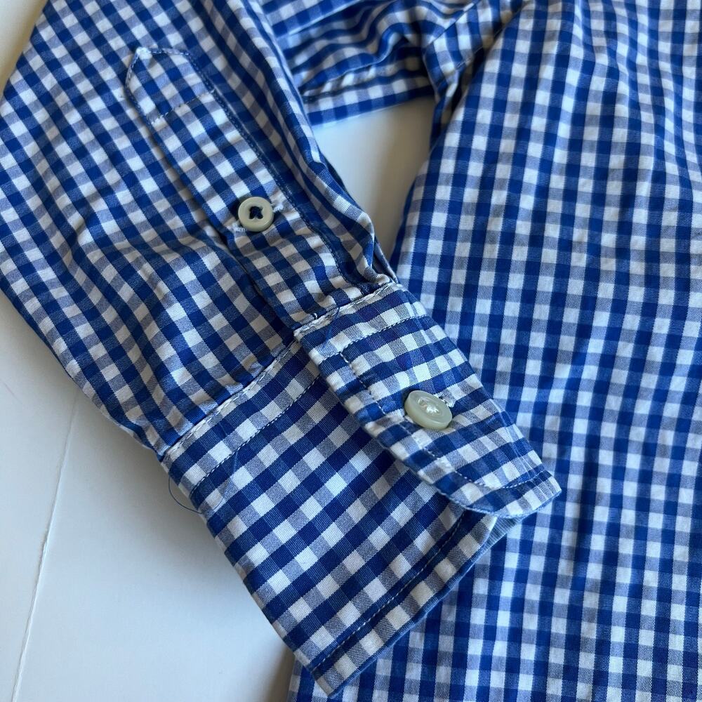 Crewcuts Poplin Gingham Button-Down Shirt - Picture 6 of 9